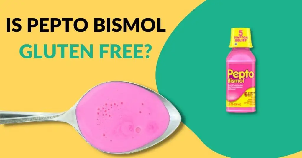 Is Pepto Bismol gluten-free?